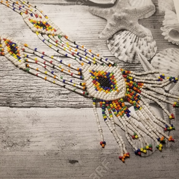 Stunning VTG Native Necklace - Picture 4 of 7